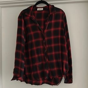 Bella Dahl Plaid Button Down